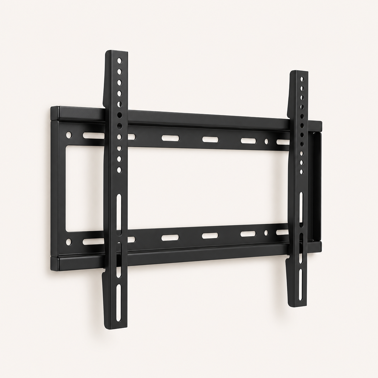 Low-profile fixed TV wall mount